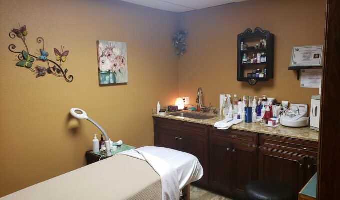 Skin care room at Serendipity Wellness Spa