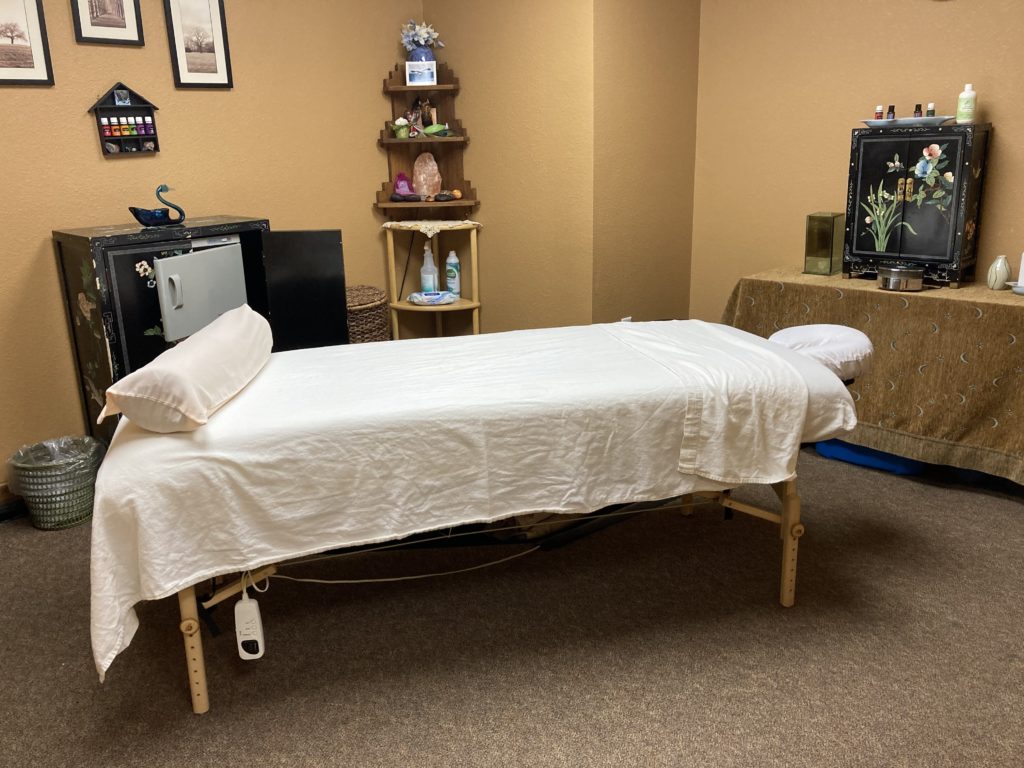 Massage table ready at Serendipity Wellness Spa Tampa Bay